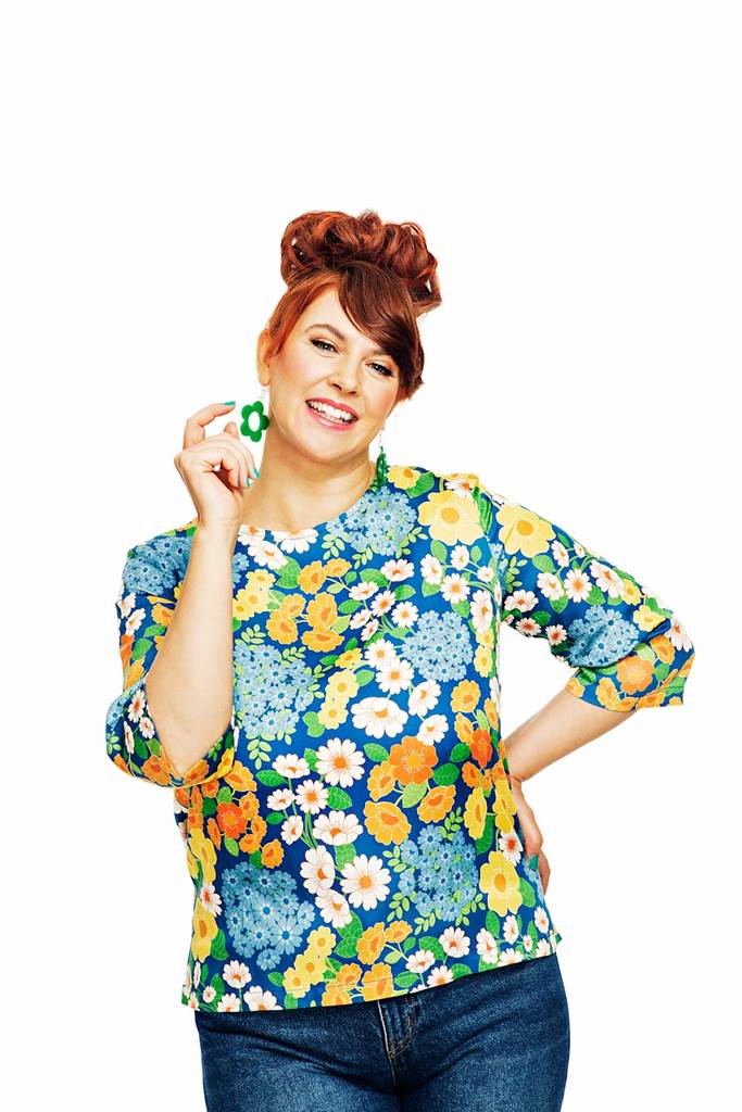 Elsie top Blomklasar