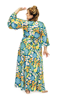 Greta dress Blomklasar