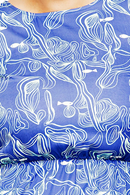 Malin dress Sjögräs Blue lyocell dress