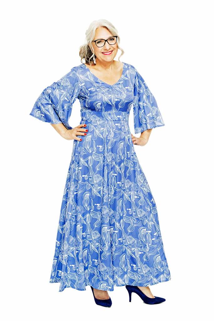 Greta dress Sjögräs