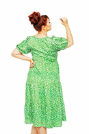 Ida dress Plurr Grön