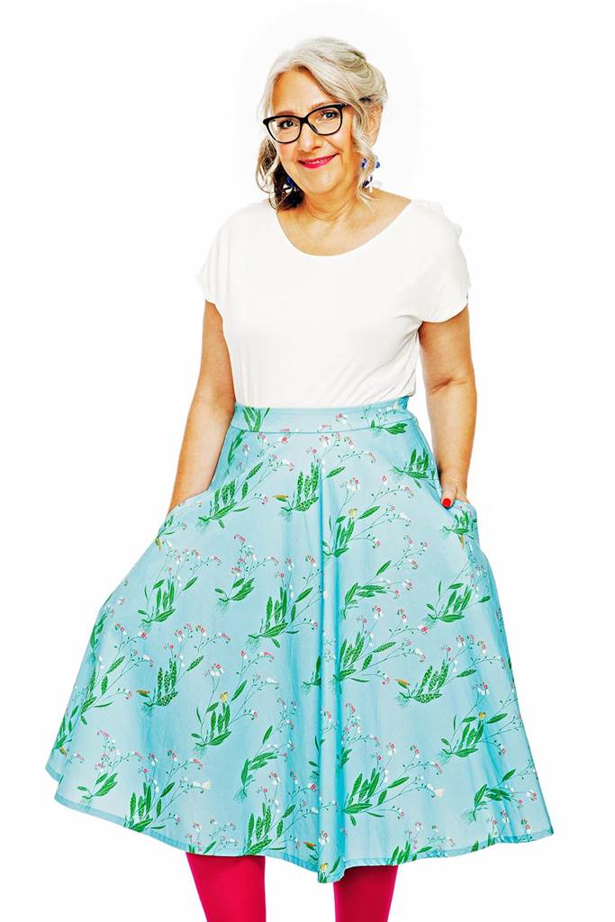 Solbritt skirt Morgondagg