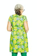 Elna dress Humlesurr Lime