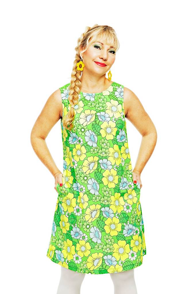 Rut dress Humlesurr Lime