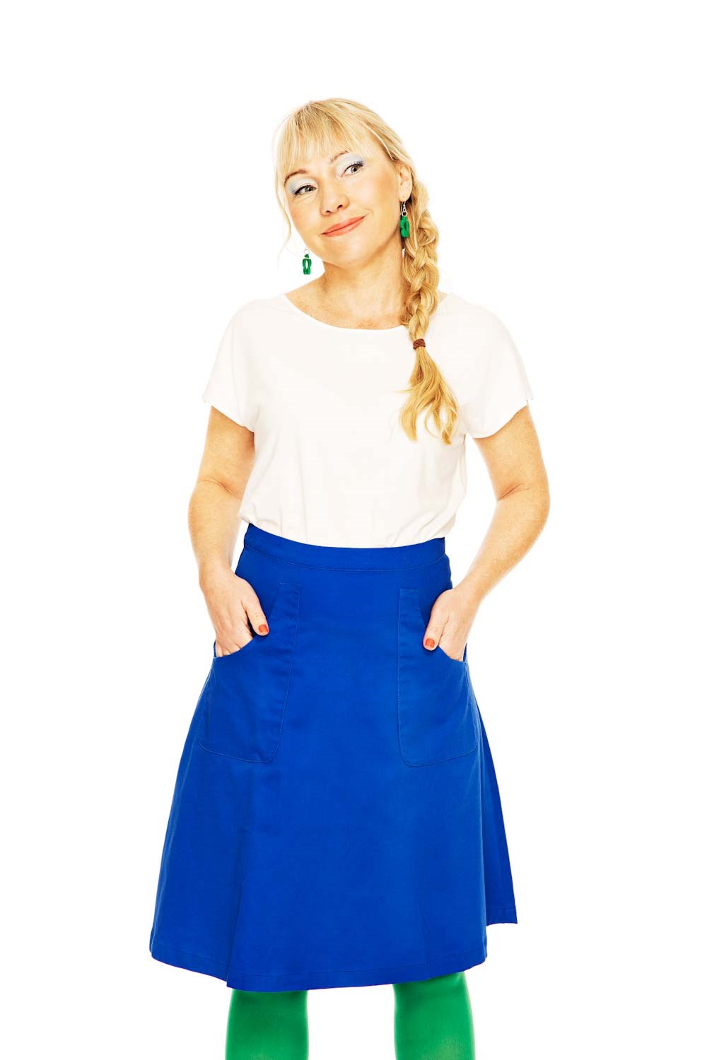 Sonja kjol Blåsippa