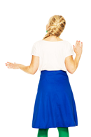 Sonja skirt Blåsippa