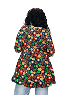 Anita tunic hassel rooibos - organic cotton jersey