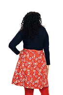 Sonja skirt Hassel röd