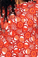 Olivia dress Hassel röd