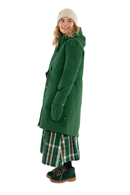 Danesvaneke parkas Pine - Green warm parka coat