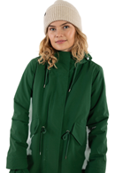 Danesvaneke parkas Pine - Green warm parka coat