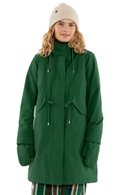 Danesvaneke parkas Pine - Green warm parka coat