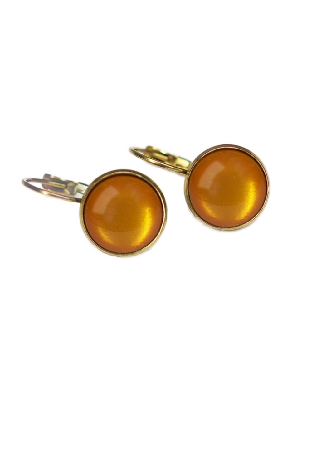 Earrings Dots Marigold