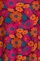 Organic jersey fabric Humlesurr Magenta