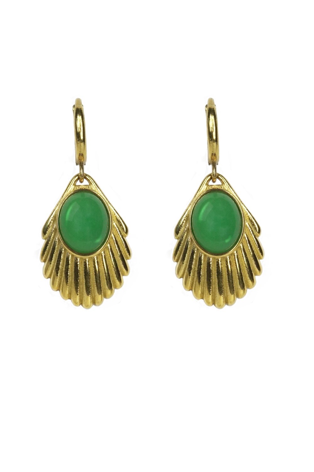 Örhängen Venus emerald