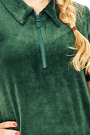 My dress Velour Green