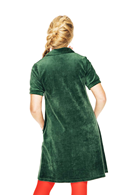 My dress Velour Grön