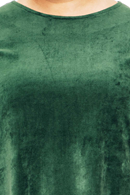 Anita tunic velour green