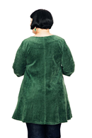 Anita tunika Velour grön