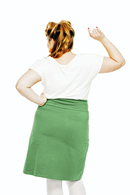 Majken skirt Jeans Salvia