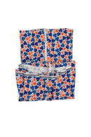 Ekologiskt trikåtyg Klöver Orange