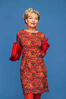 Doris dress Vår gata orange