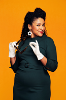 Agneta dress Mörkgrön