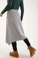 Danesweetie Stretch Canvas kjol Navy/Chalk