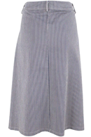 Danesweetie Stretch Canvas kjol Navy/Chalk