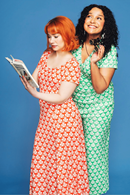 Hedvig dress Spaljé Orange