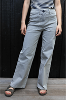 Danedaisy Stretch Canvas pants Navy/Chalk