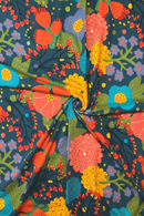 Fabric - Trädgård Rosa - Printed organic cotton fabric