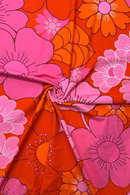 Ekologiskt trikåtyg 1960 Rosa