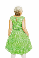 Malin dress Plurr Grön