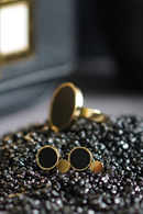 Luna Golden Eclipse Petite Earrings