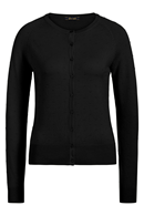 Roundneck cardigan Raglan Droplet Black