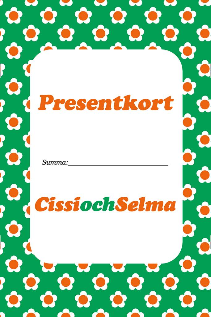 Cissi och Selma Gift Card