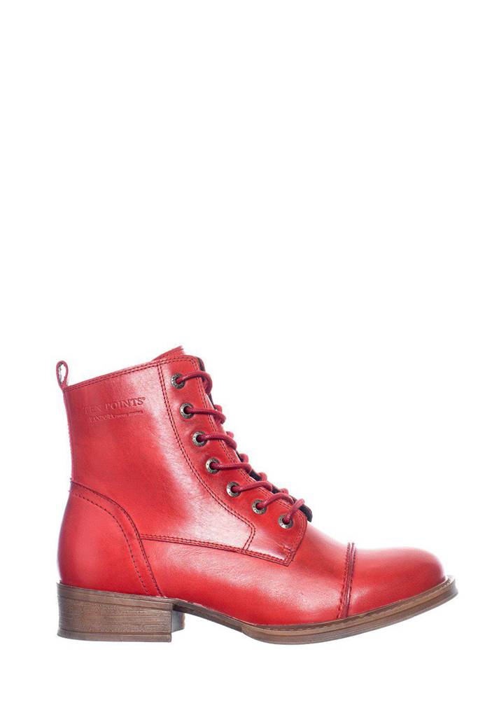 Pandora boots lined Ruby Red
