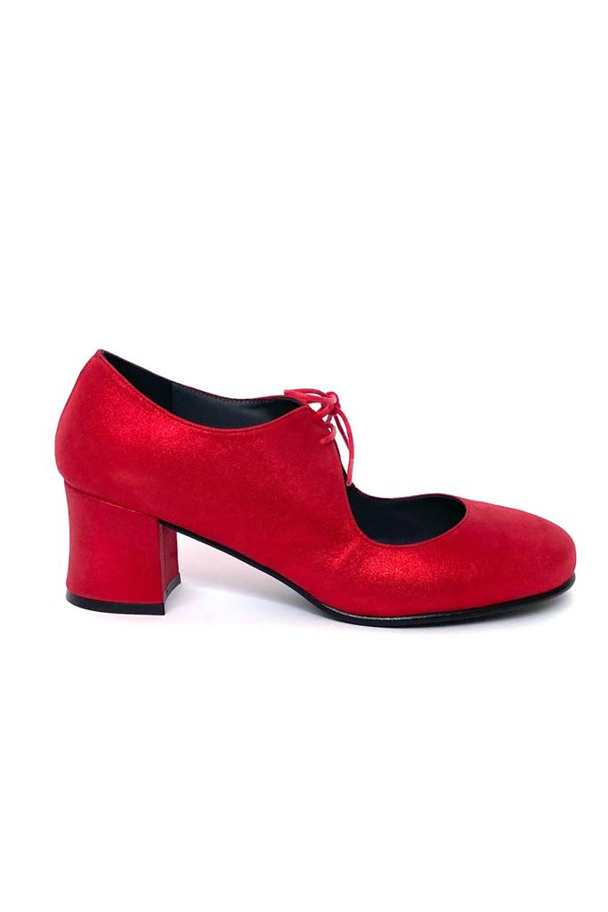 Frida 4 shoe Metallic Red