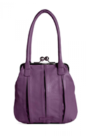 Annecy väska - Buff washed Shadow purple