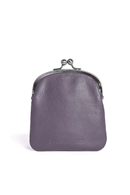 Delphi purse - Buff Washed Royal Purple