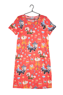 Nightgown friends coral