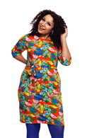 Doris dress Kvitter