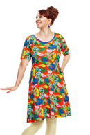 Magda dress Kvitter