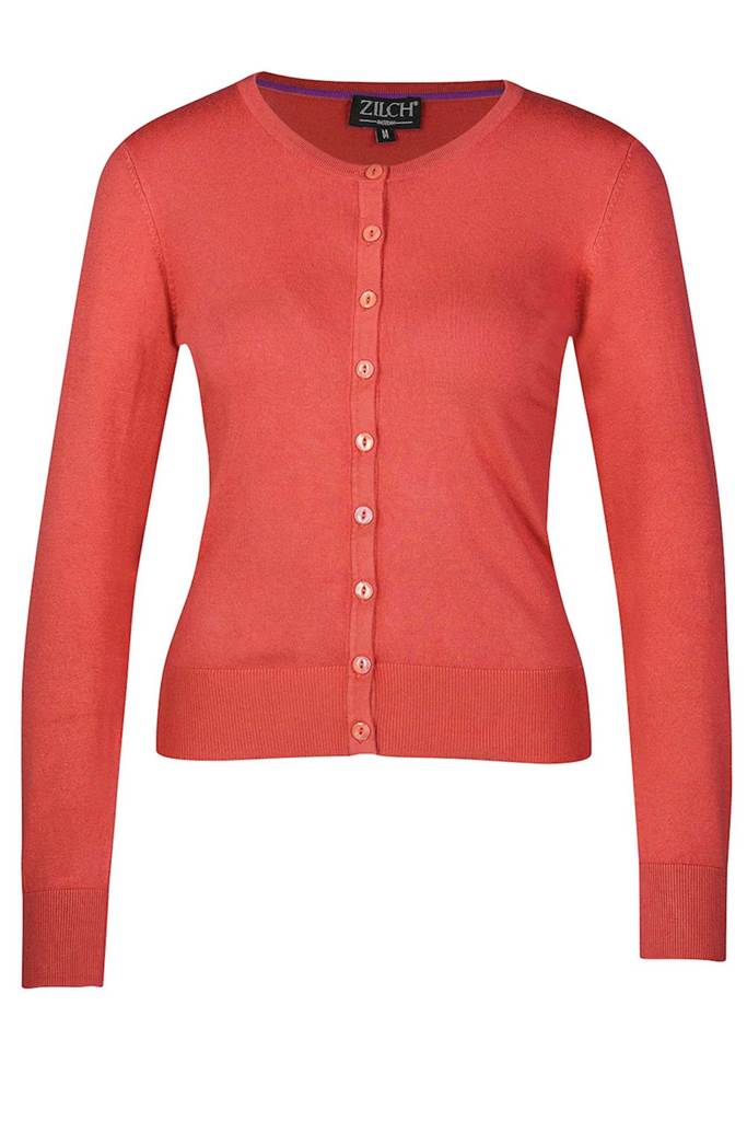 Bamboo cardigan roundneck Candy