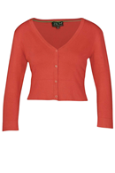 Bamboo cardigan short 3/4 sleeve Candy