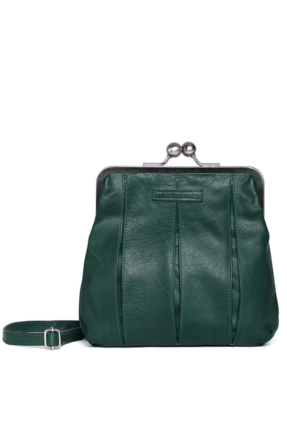 Luxembourg bag - Buff Washed Pine green
