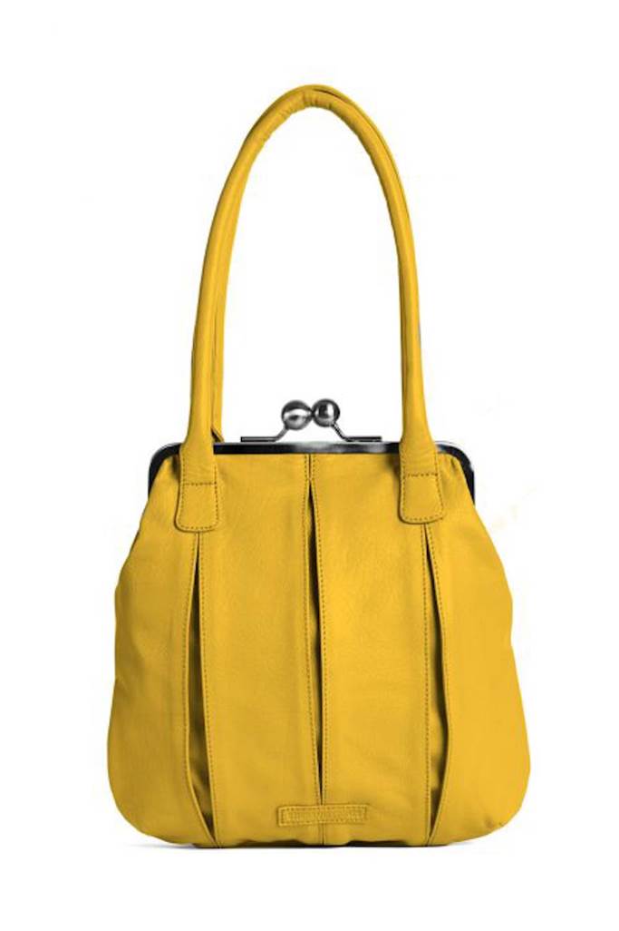 Annecy väska - Buff washed Yellow
