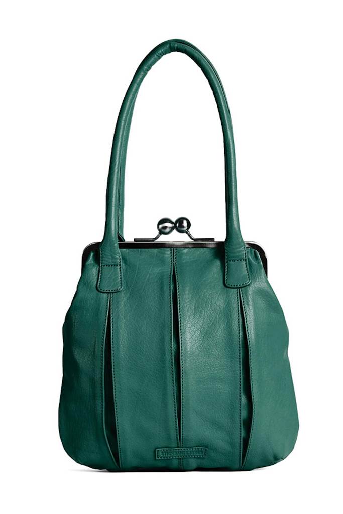 Annecy bag - Buff washed Pine green