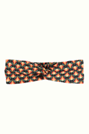 Twist Hairband Rizzoli Tweed Orange